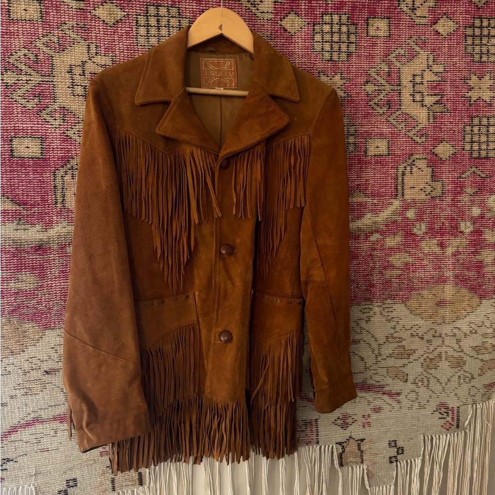 Vintage Western Suede Coat